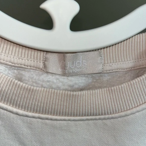 Nuuds Crewneck Sweatshirt in Bone - Picture 2 of 3